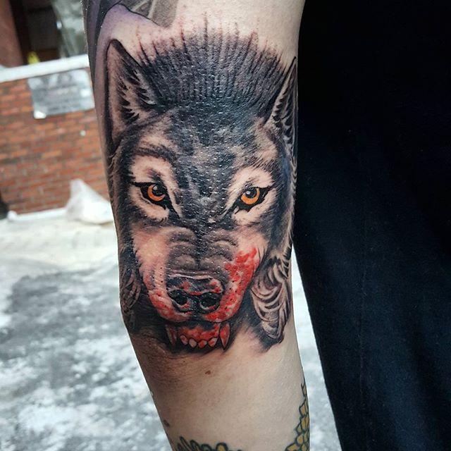 70 Tatuagens de Lobo Impressionantes (melhores fotos!)