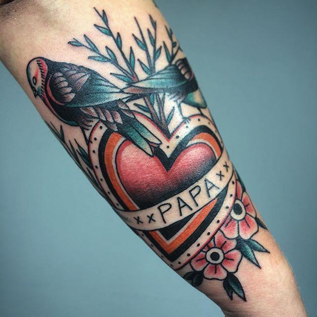 70 Tatuagens de Coração Lindas e Inspiradoras