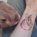 65 tatuagens de coelho em desenhos fofos e marcantes