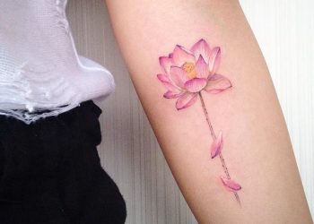 65 tatuagens de flor de lótus para você se inspirar e fazer a tua