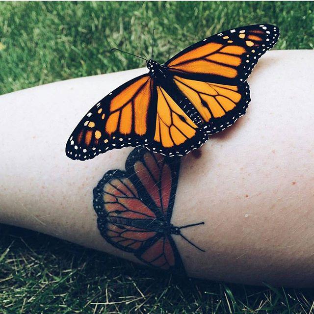 50 Fotos de Tatuagens de borboletas para se inspirar - Fotos e