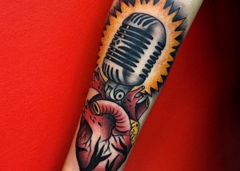 60 tatuagens de música para quem não vive sem uma melodia
