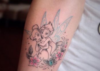 50 tatuagens da fada sininho (Tinker Bell) para os fãs de Peter Pan