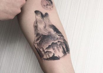 70 Tatuagens de lobo que impressionam qualquer um