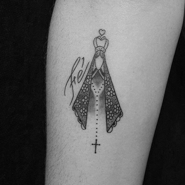60 Tatuagens de Nossa Senhora da Aparecida (lindas!)