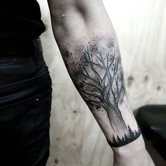 65 Tatuagens de Árvores Impressionantes e Inspiradoras