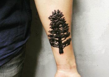 65 tatuagens de árvores que simbolizam a energia ímpar e especial