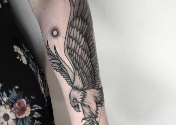 65 tatuagens de águia que simbolizam este animal majestoso