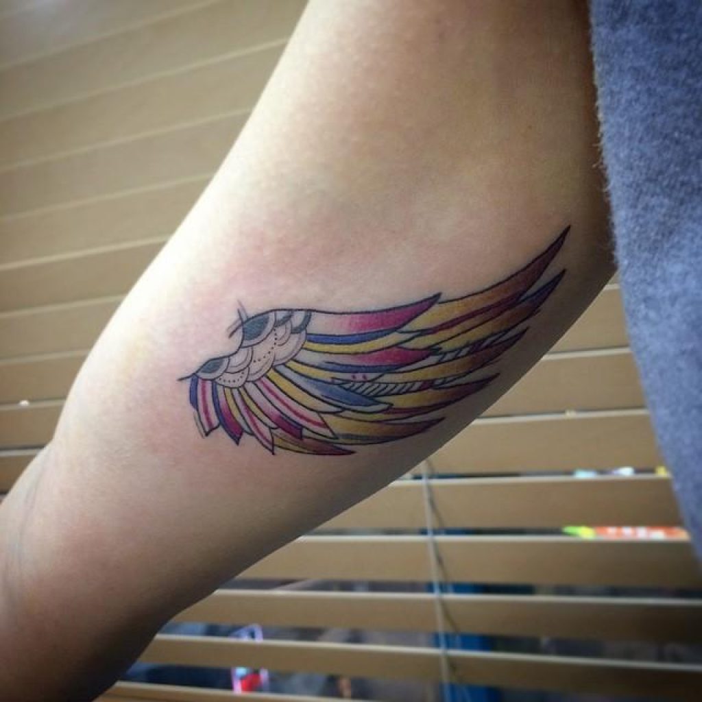 60 Tatuagens de Asas Impressionantes (Melhores fotos!)
