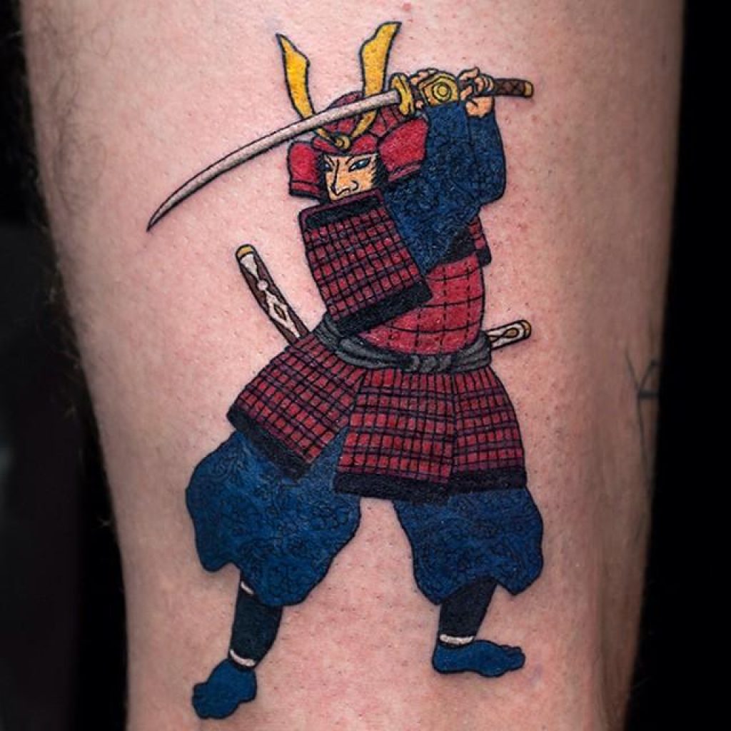 60 Tatuagens De Samurai Impressionantes