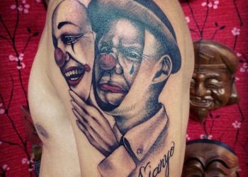 65 tatuagens de palhaço com fotos e desenhos para você se inspirar