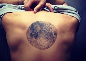 65 tatuagens da Lua que representam o poder do nosso satélite natural