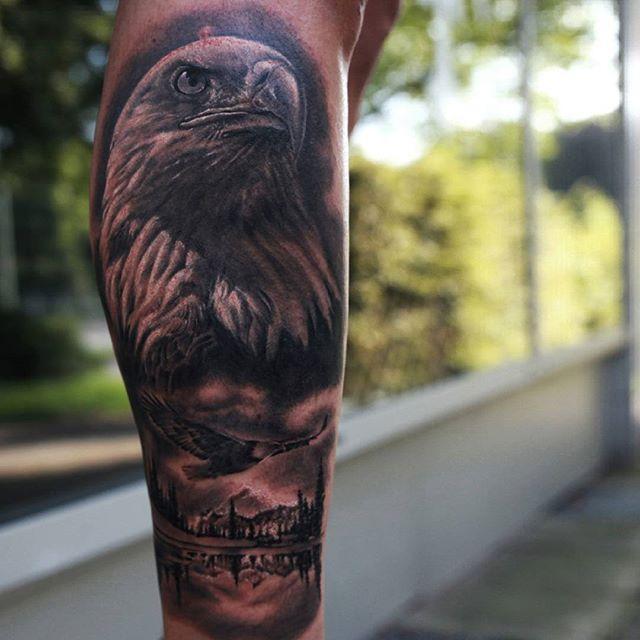 65 Tatuagens de Águia Inspiradoras