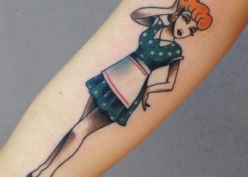 70 tatuagens de pin-ups com fotos e desenhos para você se inspirar