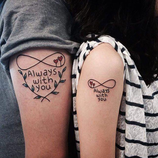 44 ideias de tatuagem de casal para você se inspirar