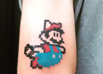 70 tatuagens do Super Mario Bros para os fãs de videogames