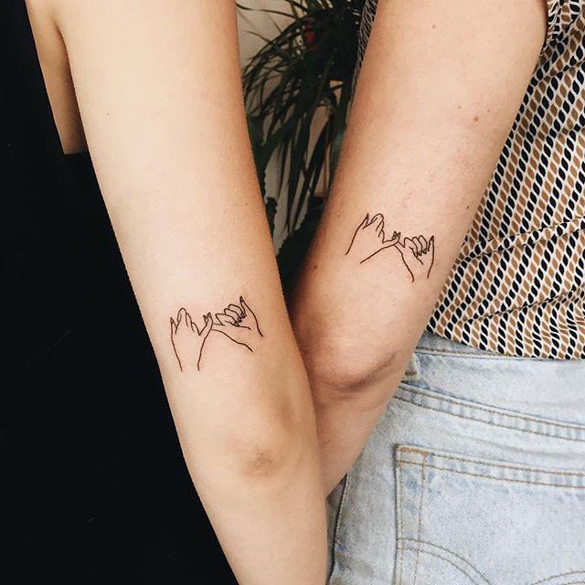80 Tatuagens de Amizade e Amigas: (as melhores fotos!)