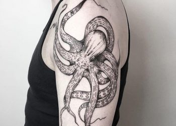 60 tatuagens de polvo com fotos desse animal engenhoso e solitário