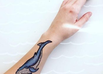 60 tatuagens de baleia para quem ama a vida marinha