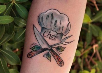 65 tatuagens para aqueles que são amantes da comida e da gastronomia