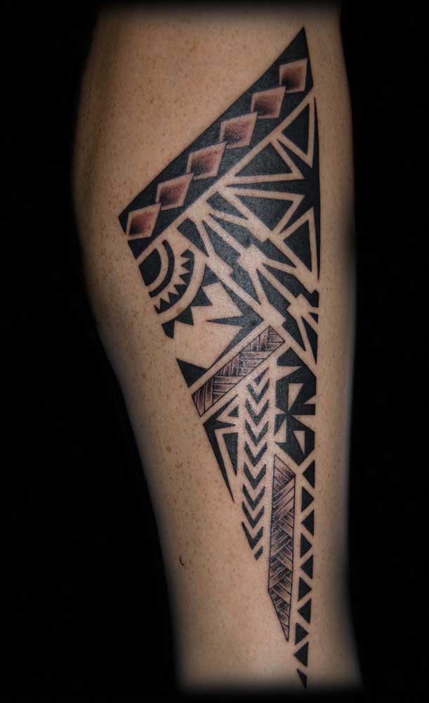 Faça uma mistura de símbolos maori para representar você.