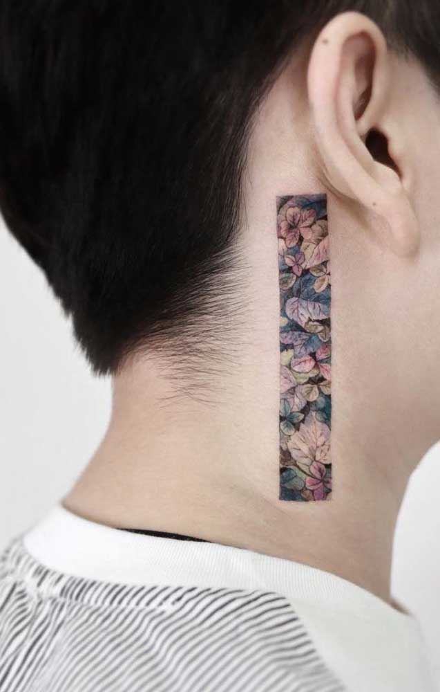 Que tal apostar em uma tatuagem diferenciada para fazer no pescoço?