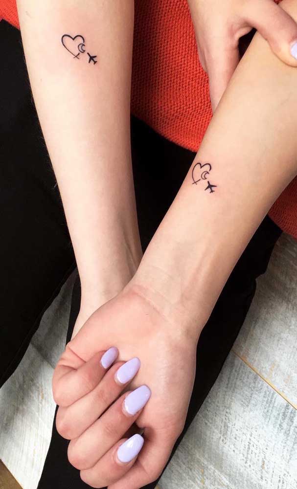 Que tal unir a mesma paixão em uma tatuagem?