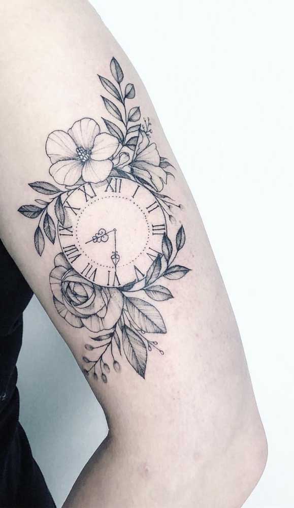 Bússolas com flores tatuagem Tatuagem De Bussola O Que Significa Dicas Mais De 60 Inspiracoes