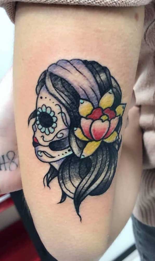 Você sabe qual o significado da tatuagem catrina?