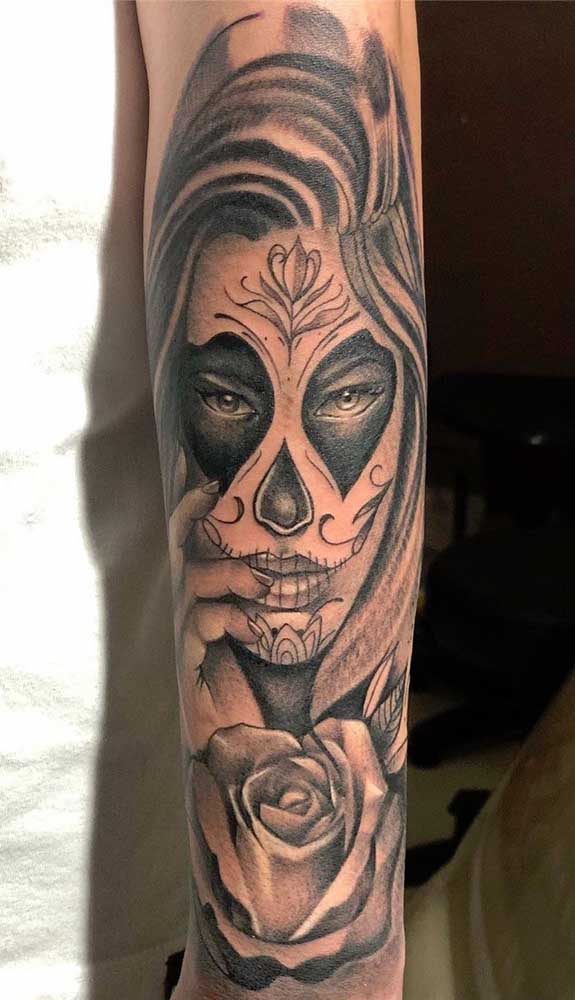 Você já escolheu a parte do corpo onde vai fazer a tatuagem catrina?