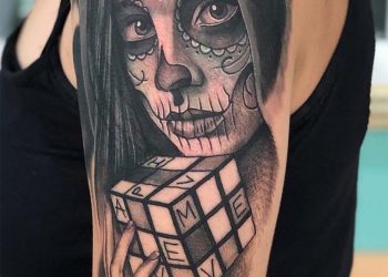 Tatuagem Catrina: origem, significado, estilos e fotos inspiradoras
