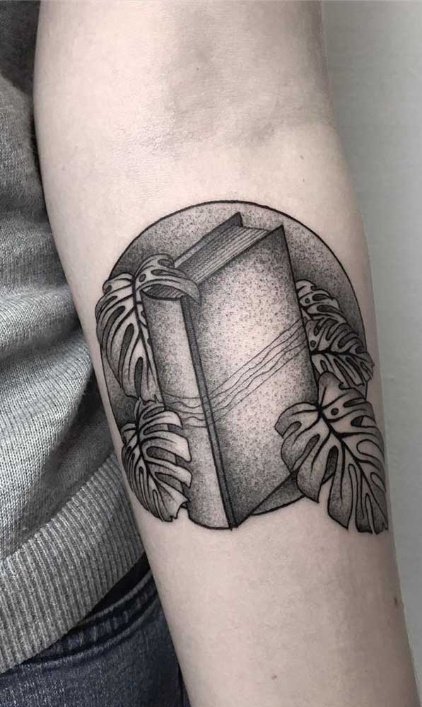 O livro pode ser um complemento da sua tatuagem.