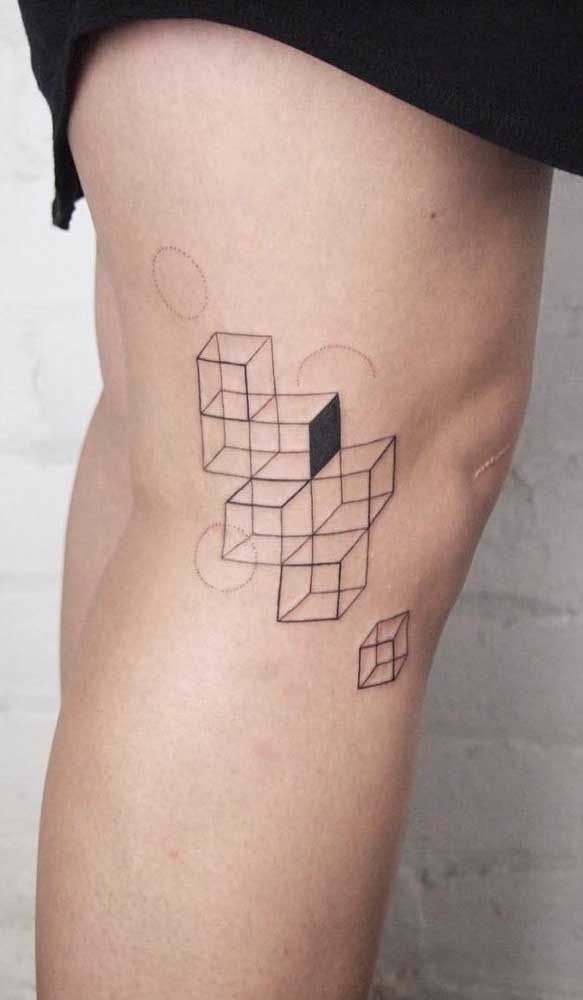 Já sabe onde vai fazer a sua tatuagem geométrica?