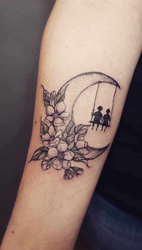 Uma tatuagem fofa, simples e pequena para chamar de seu.