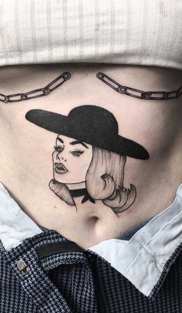 Você pode apostar em modelos de tatuagens bem femininas.