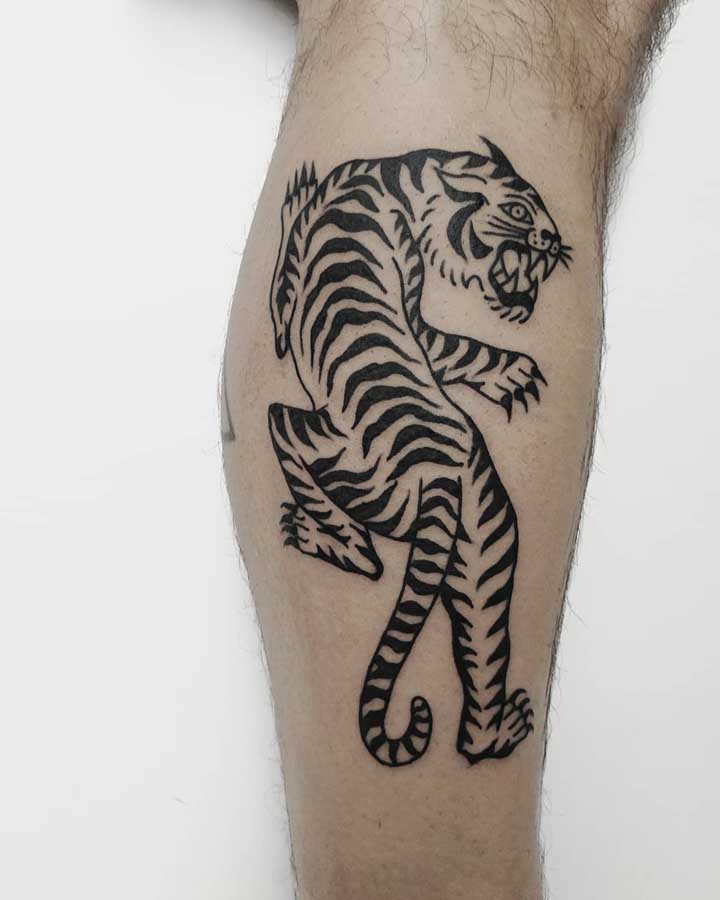 Vai encarar uma tatuagem old school como essa?