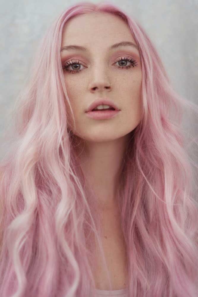 Sardinhas não combinam só com cabelo ruivo, o rosa vai bem também