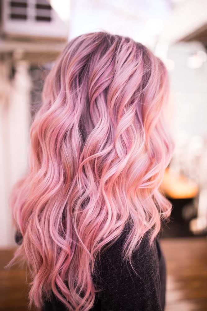 Ondas cor de rosa