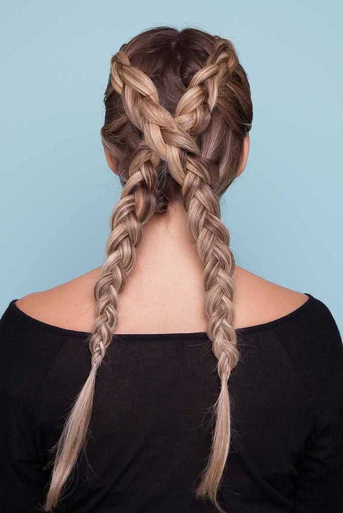 Penteado infantil com tranças afrobraid kanekalon