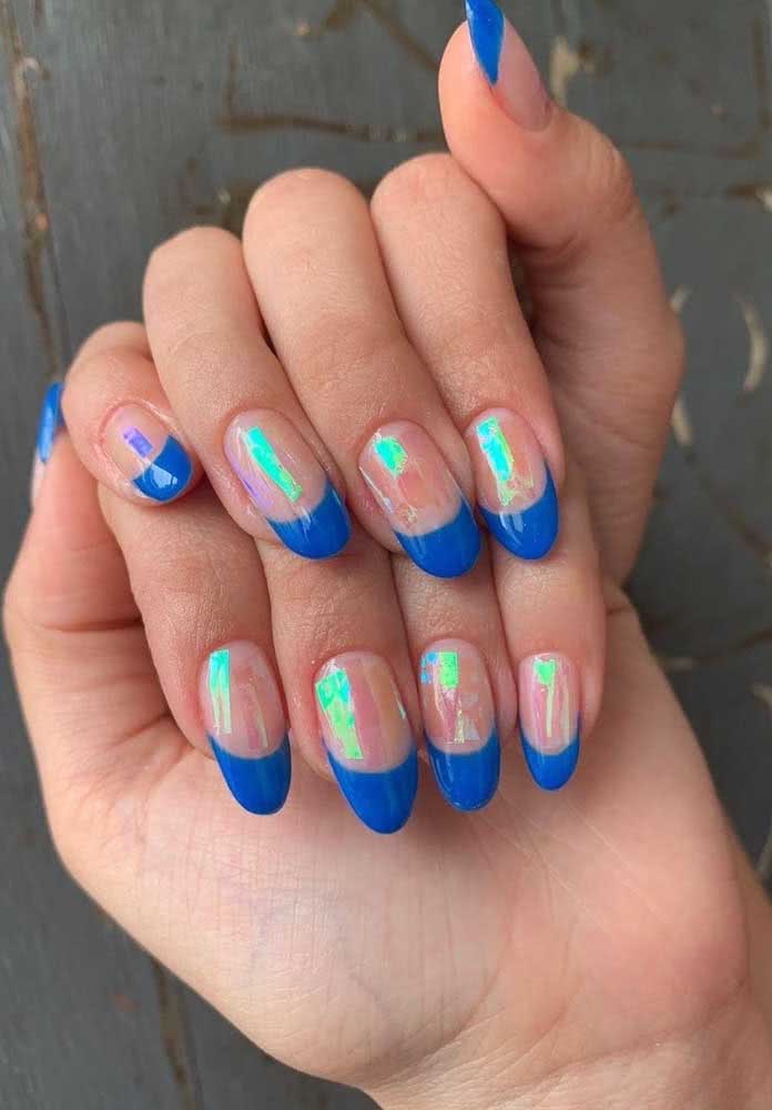 Unhas de sereia para o carnaval