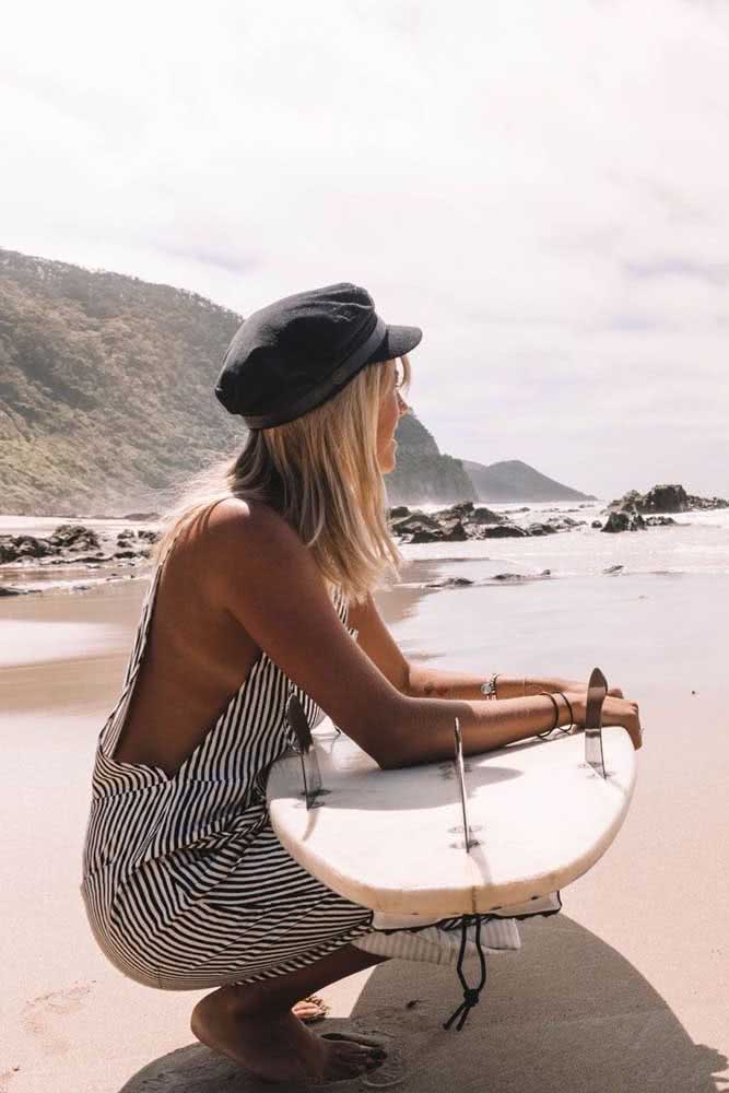 Na praia, o conforto fala mais alto