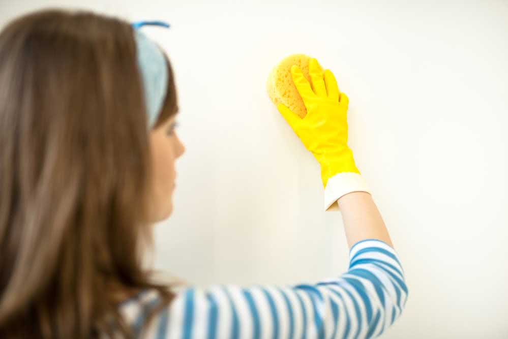 Quais são os tipos de limpeza mais adequados para as paredes?