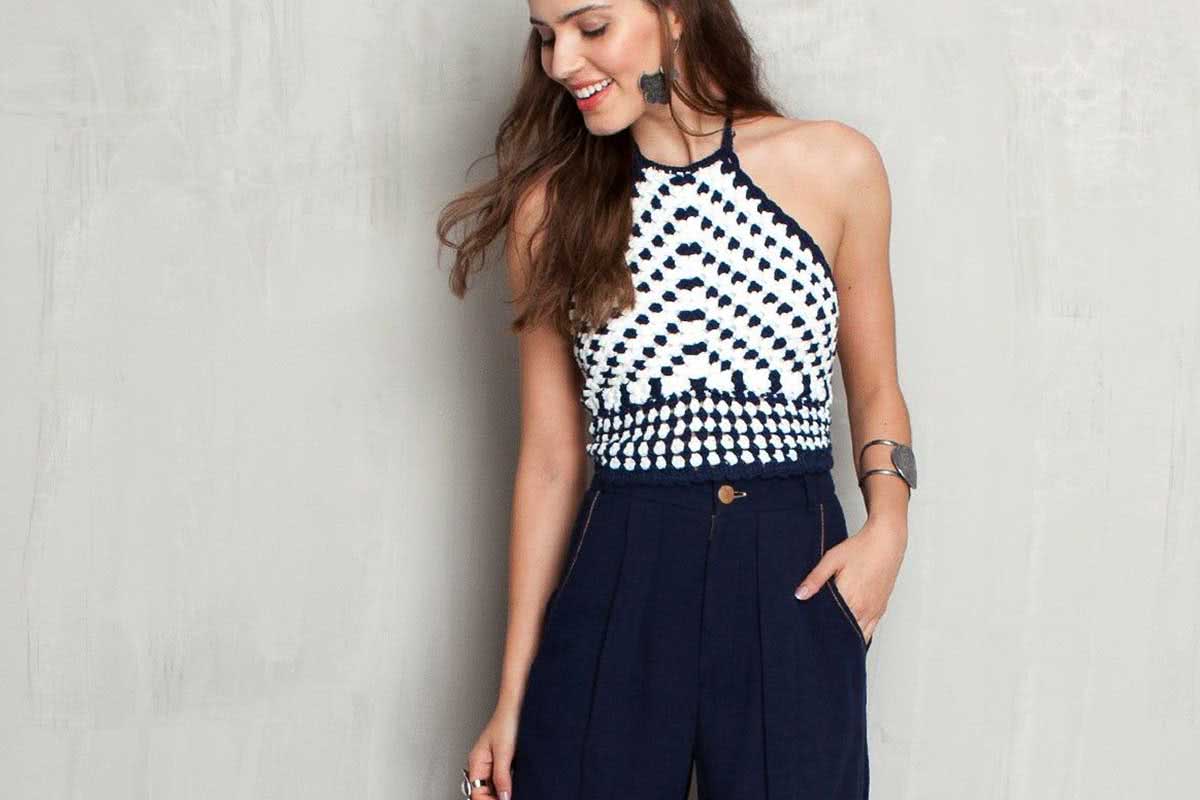 tutorial blusa de croche