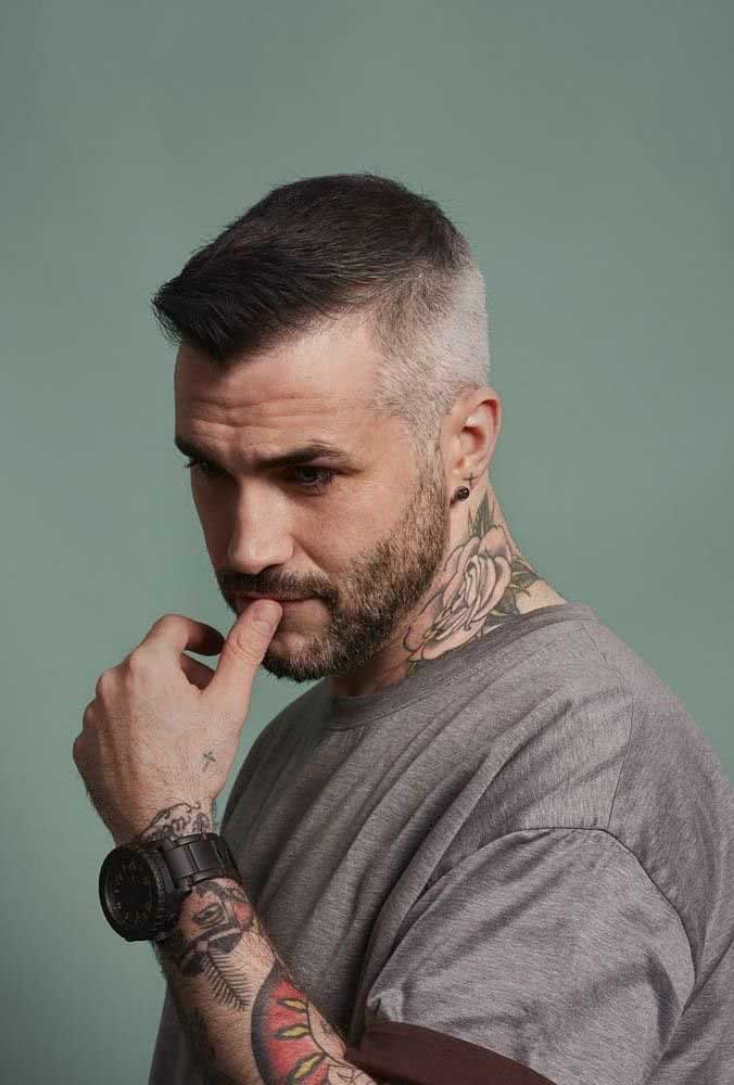 Degradê masculino: low, mid e high fade - cortes masculinos