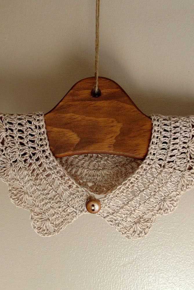 blusa de croche com gola