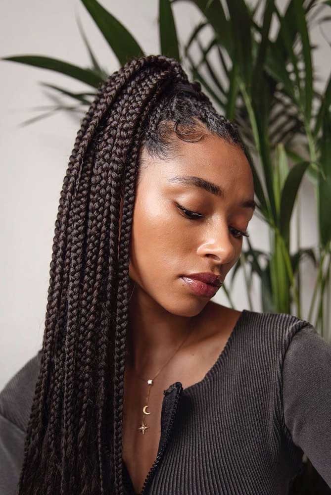 Box braids: veja as principais dicas e 50 fotos para se inspirar no penteado