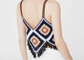 Cropped de crochê: como fazer passo a passo e 50 fotos lindas