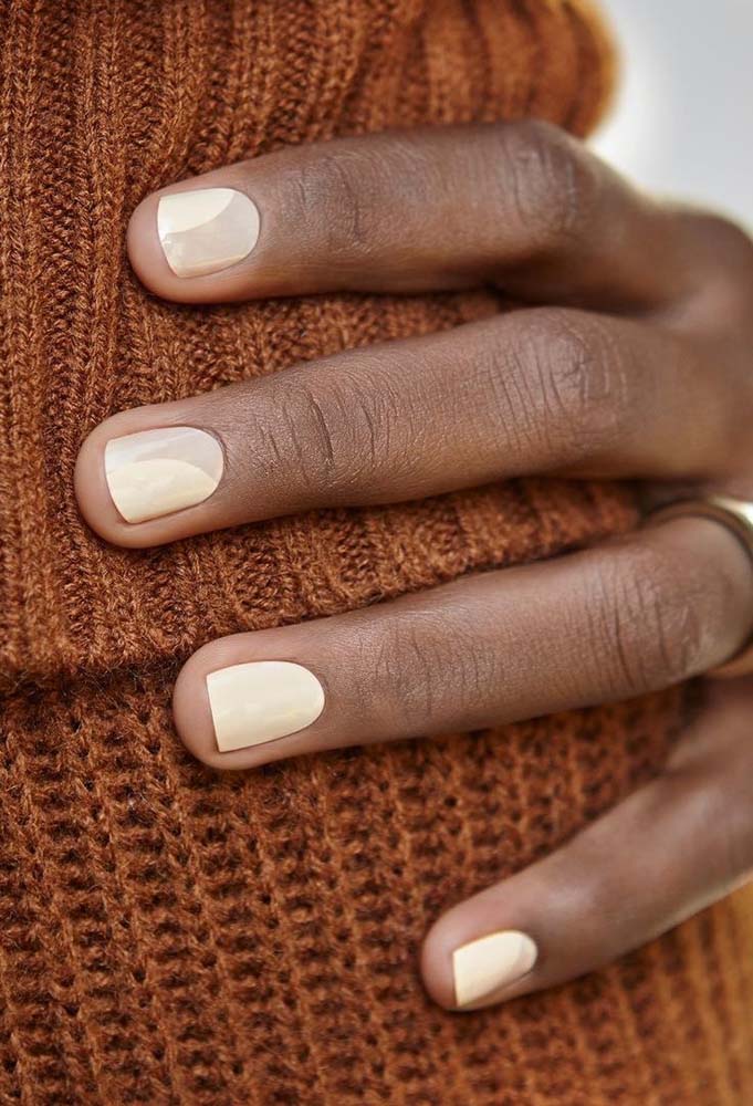 Unhas redondas curtas: para quem deseja ter unhas lindas, mas sem correr o risco de quebrá-las